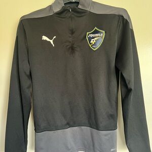 Rebels Black and Blue Soccer Club Patch